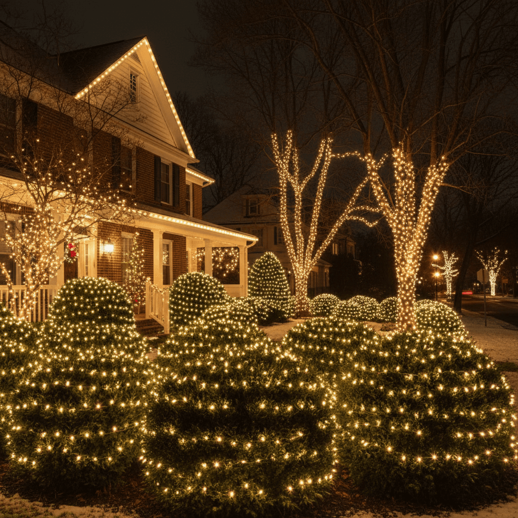 Holiday lighting display