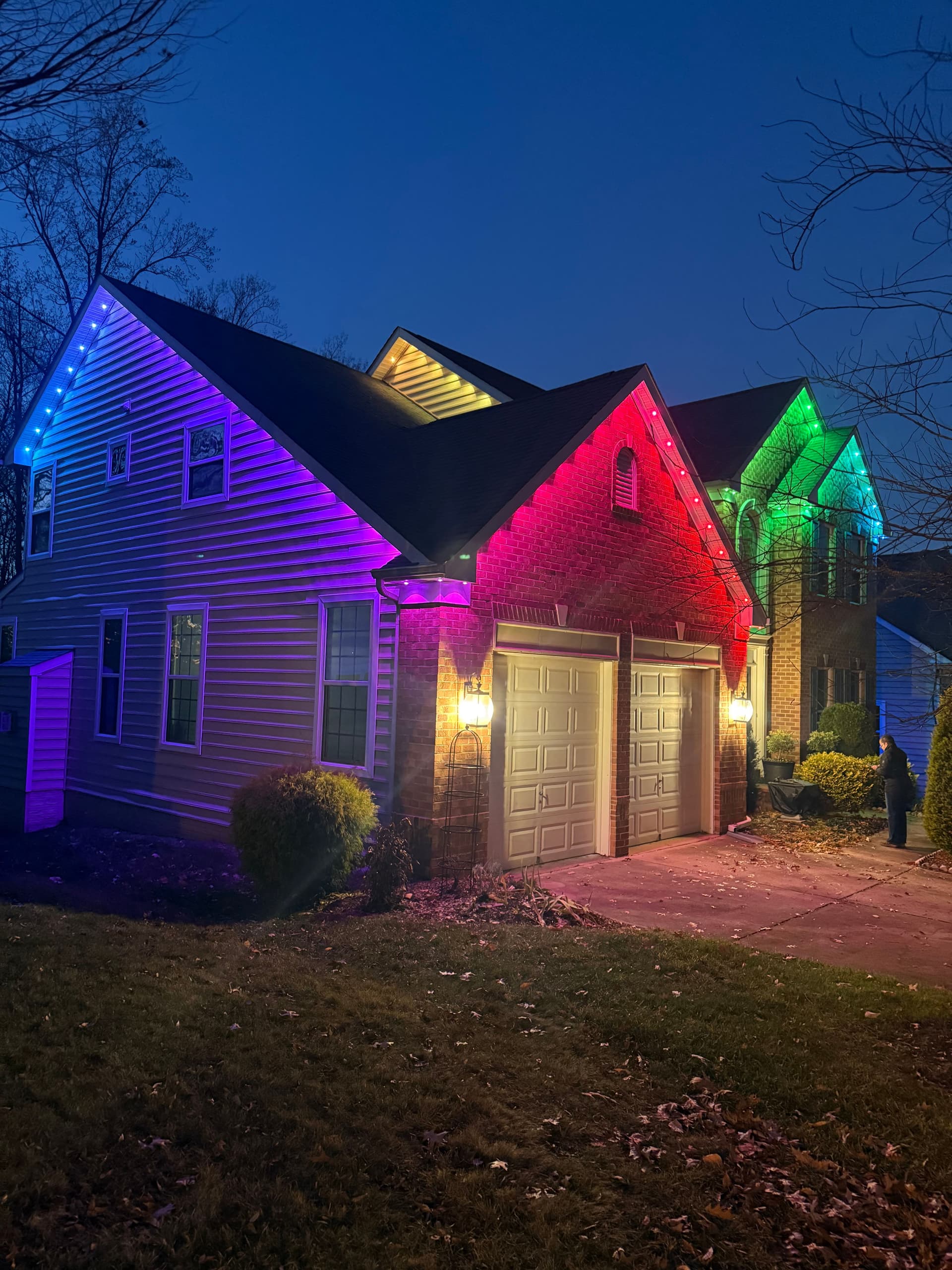 Permenant outdoor lights