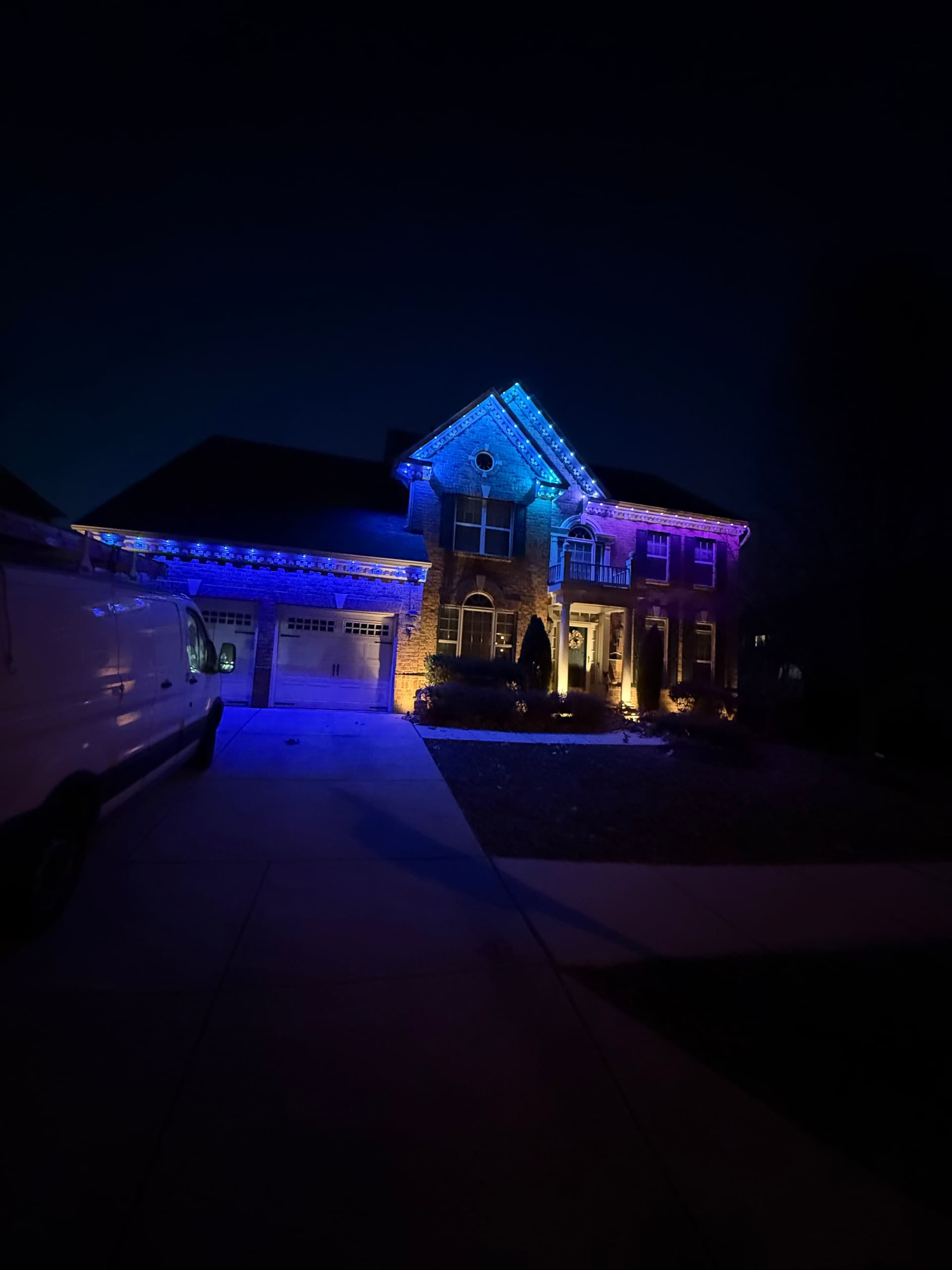 Permanent outdoor light
