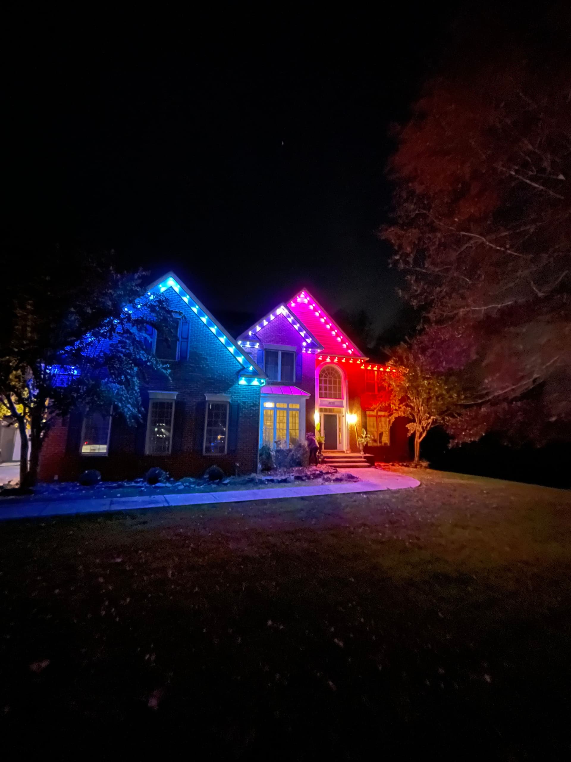 Holiday residential lights